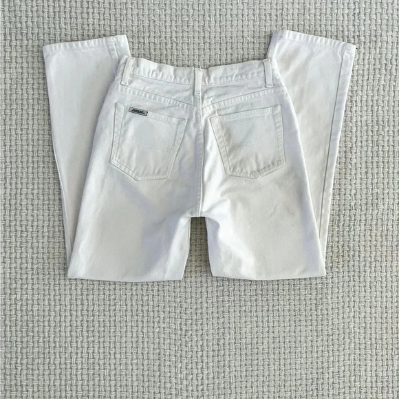 VINTAGE Jordache White Jeans - Picture 2 of 6
